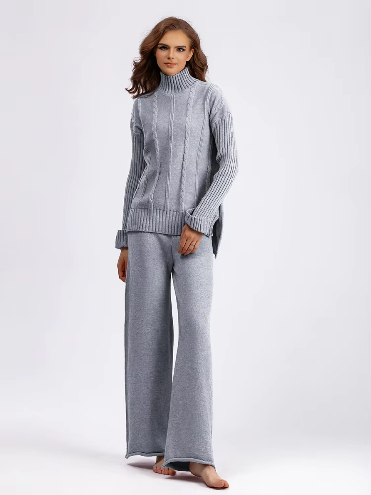 GR | Modern, elegant knit two-piece set