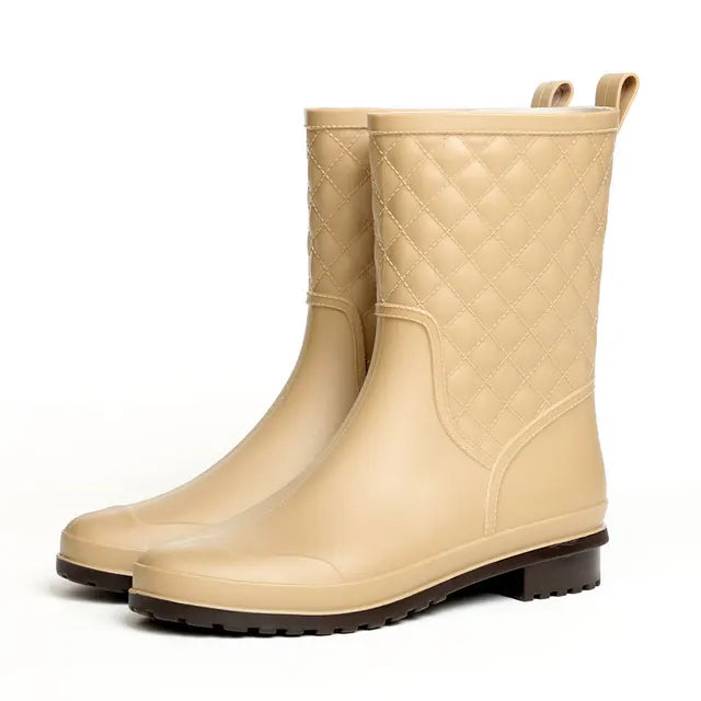 GR | Waterproof Platform Rain Boots