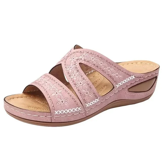 GR - Premium Orthopedic Wedge Sandals with Open Toe