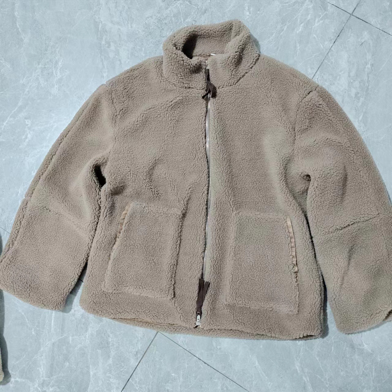 GR | Cozy fleece zip jacket