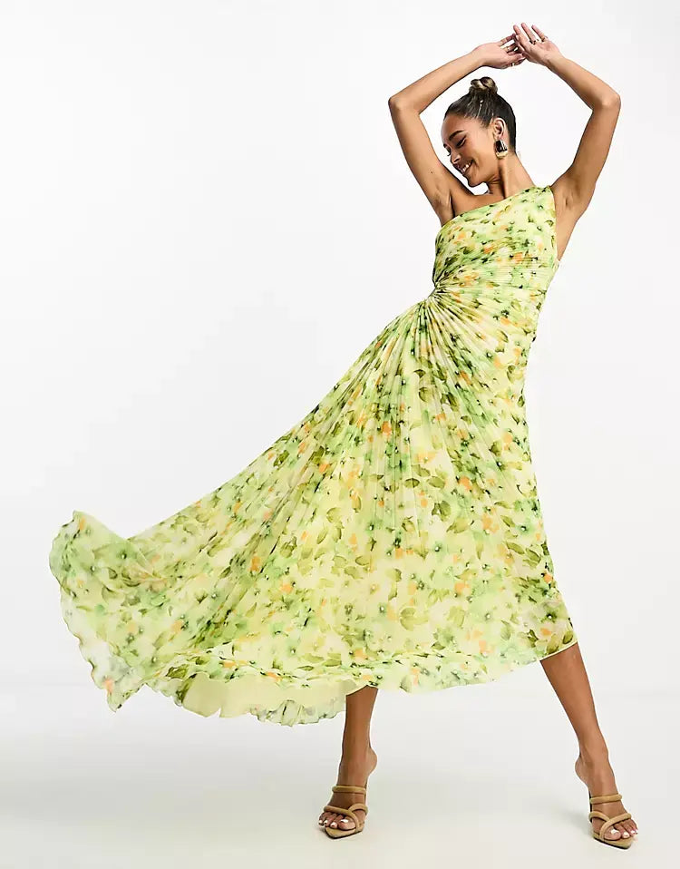 GR | One Shoulder Maxi Dress