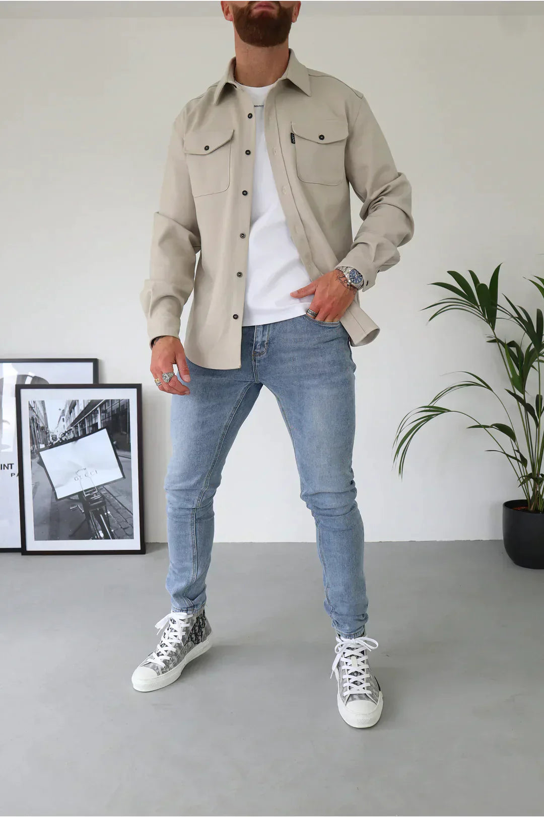 GR | Premium Button-Down Jacket