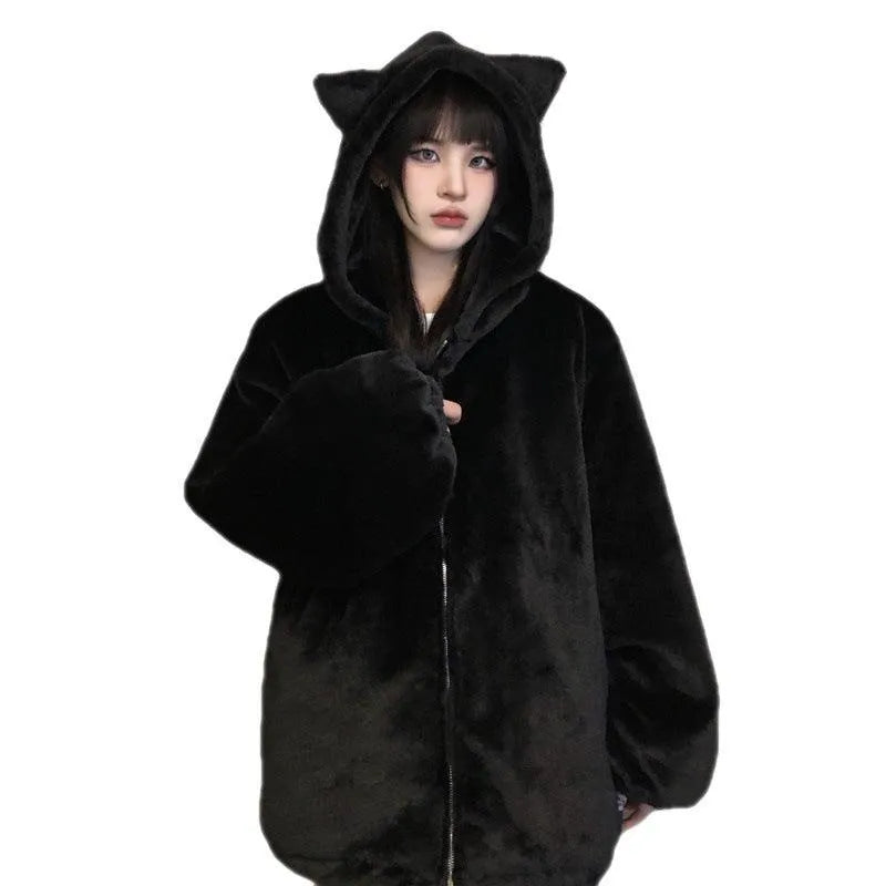 GR | Faux-Fur-Coat