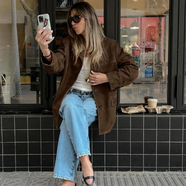 GR | Luxury Suede Women's Jacket
