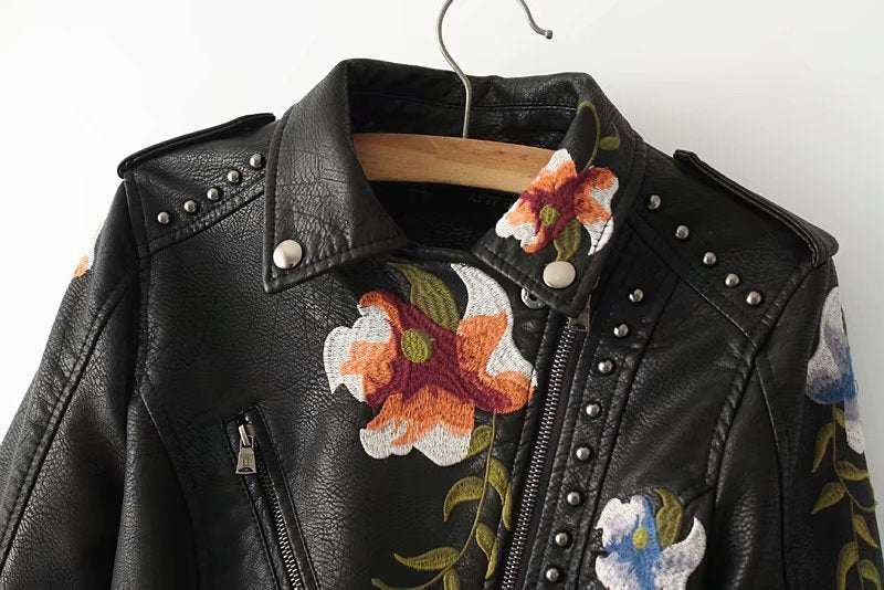 GR | Women's jacket with floral pattern