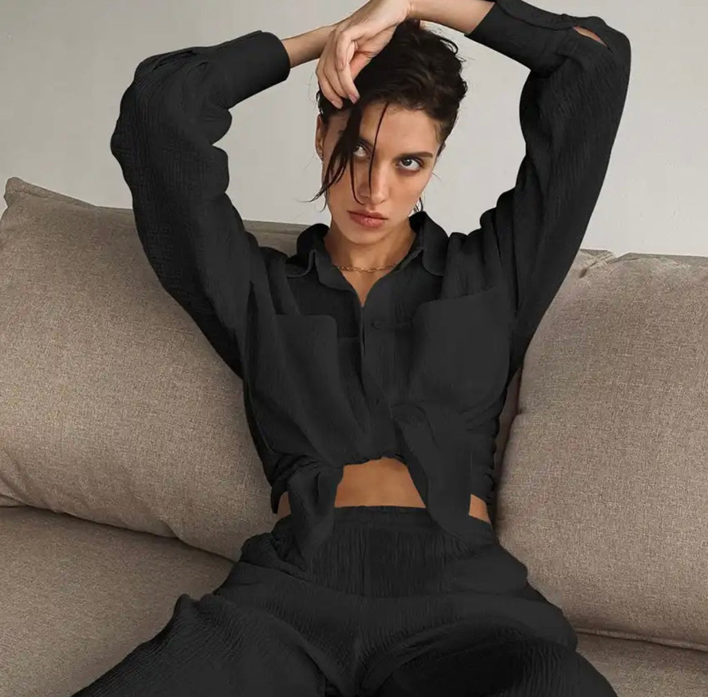 GR | Muslin Two-Piece Set