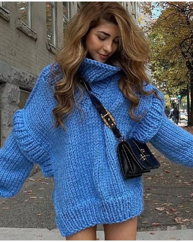 GR | Übergrösse Strick-Pullover