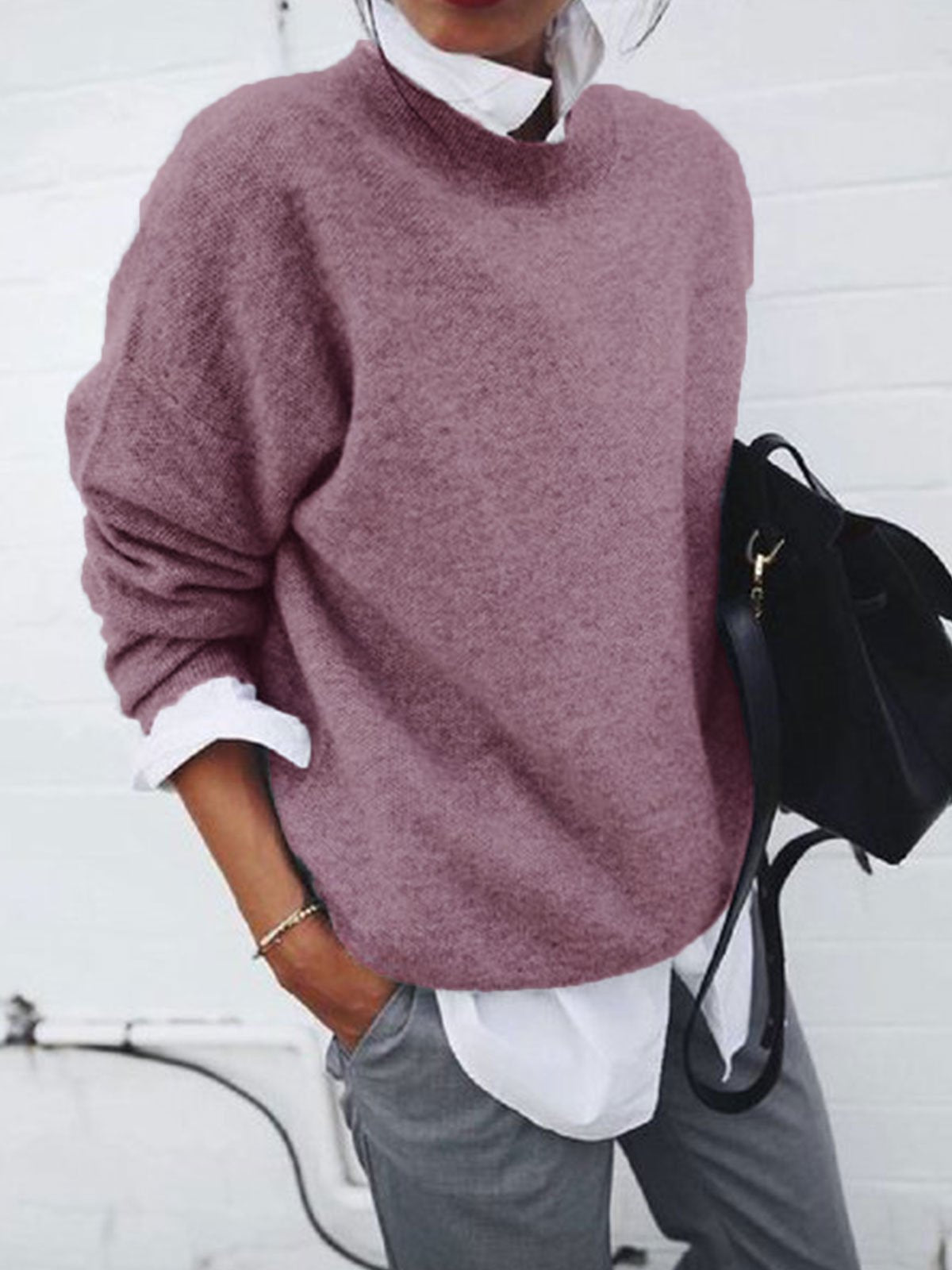 Stylish and relaxed sweater