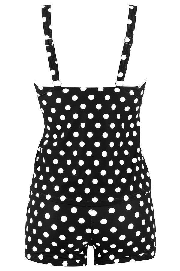 GR | Polka Dot Tankini Set for Women