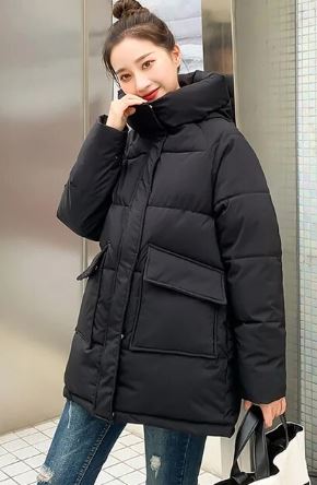 GR - Cozy thick quilted jacket