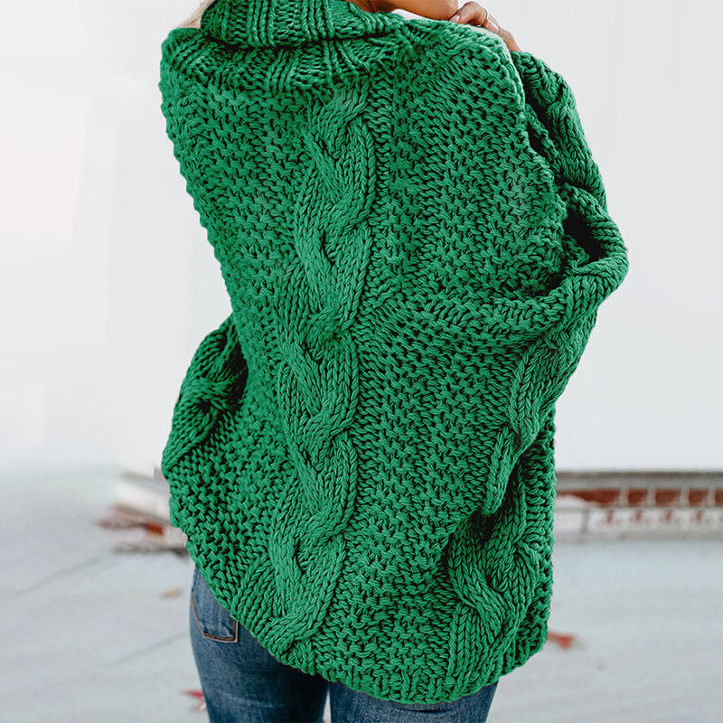 GR Twisted Knit Long Sleeve Sweater
