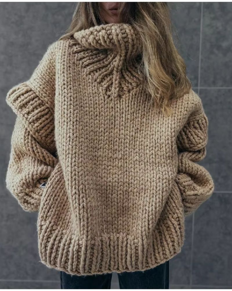GR | Übergrösse Strick-Pullover