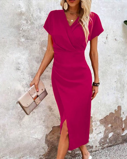 GR | Elegant party dress with spring slit