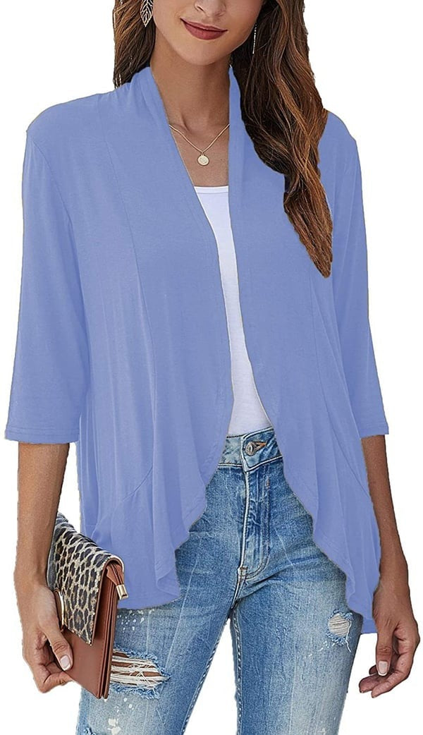 GR | Elegant open-front women's jacket
