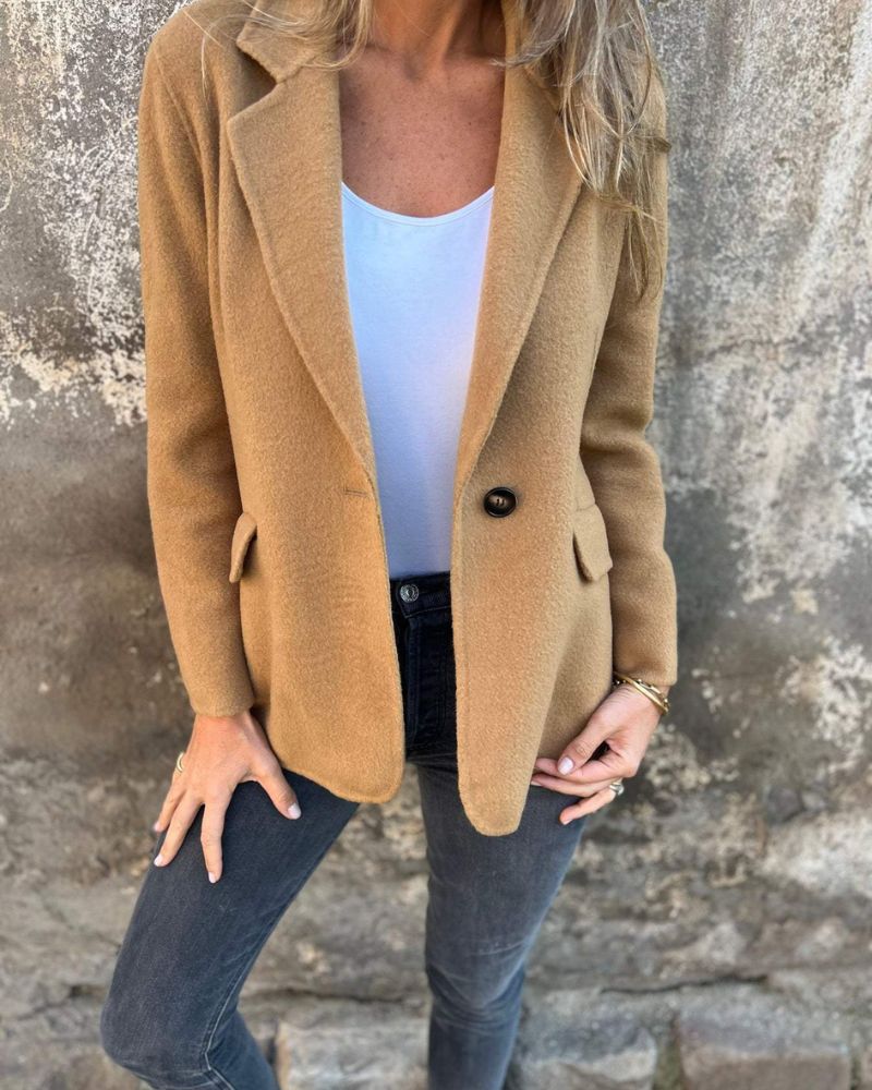 GR | One-button blazer 