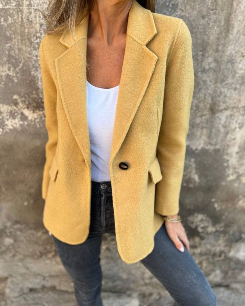 GR | One-button blazer 