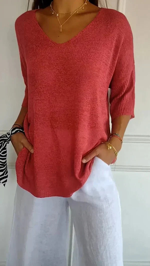 GR | Comfortable women's sweater for everyday wear – comfort and style in one