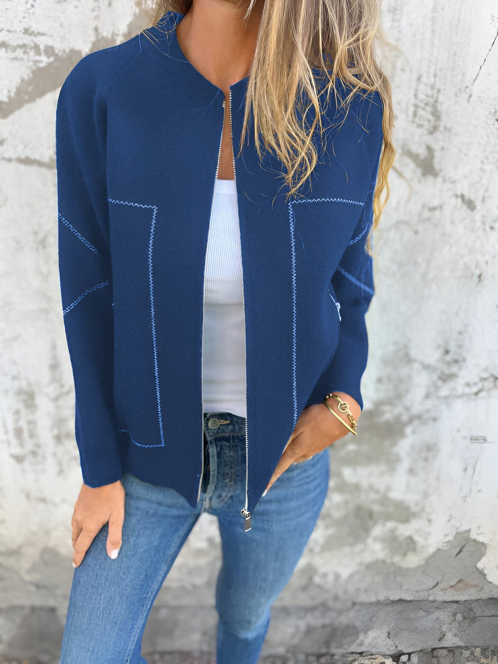 GR | Women's Zip Jacket with Pockets
