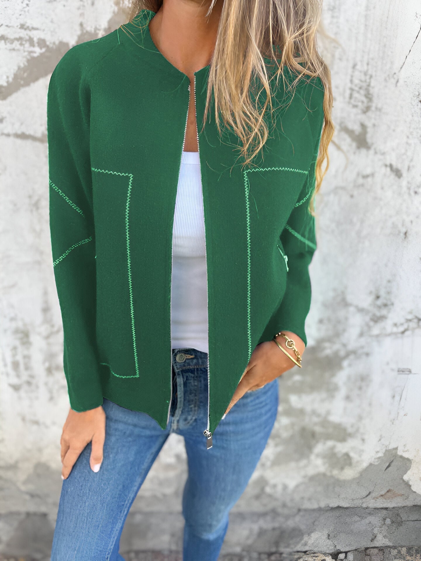 GR | Women's Zip Jacket with Pockets