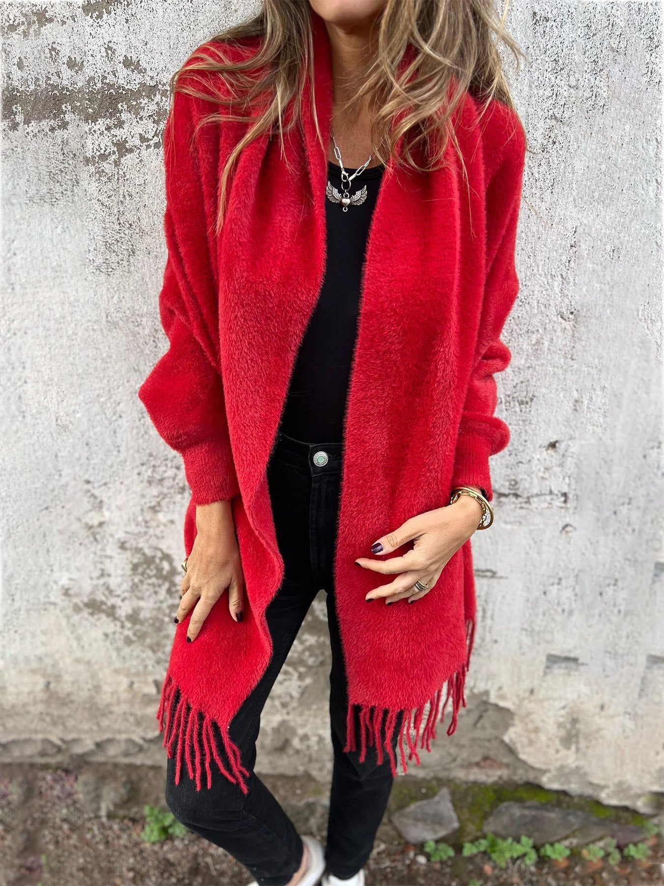 GR | Long-sleeved cardigan