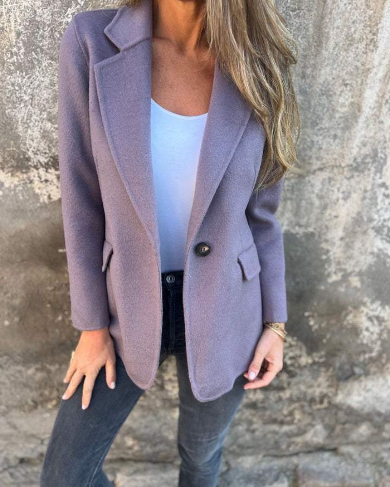 GR | One-button blazer 