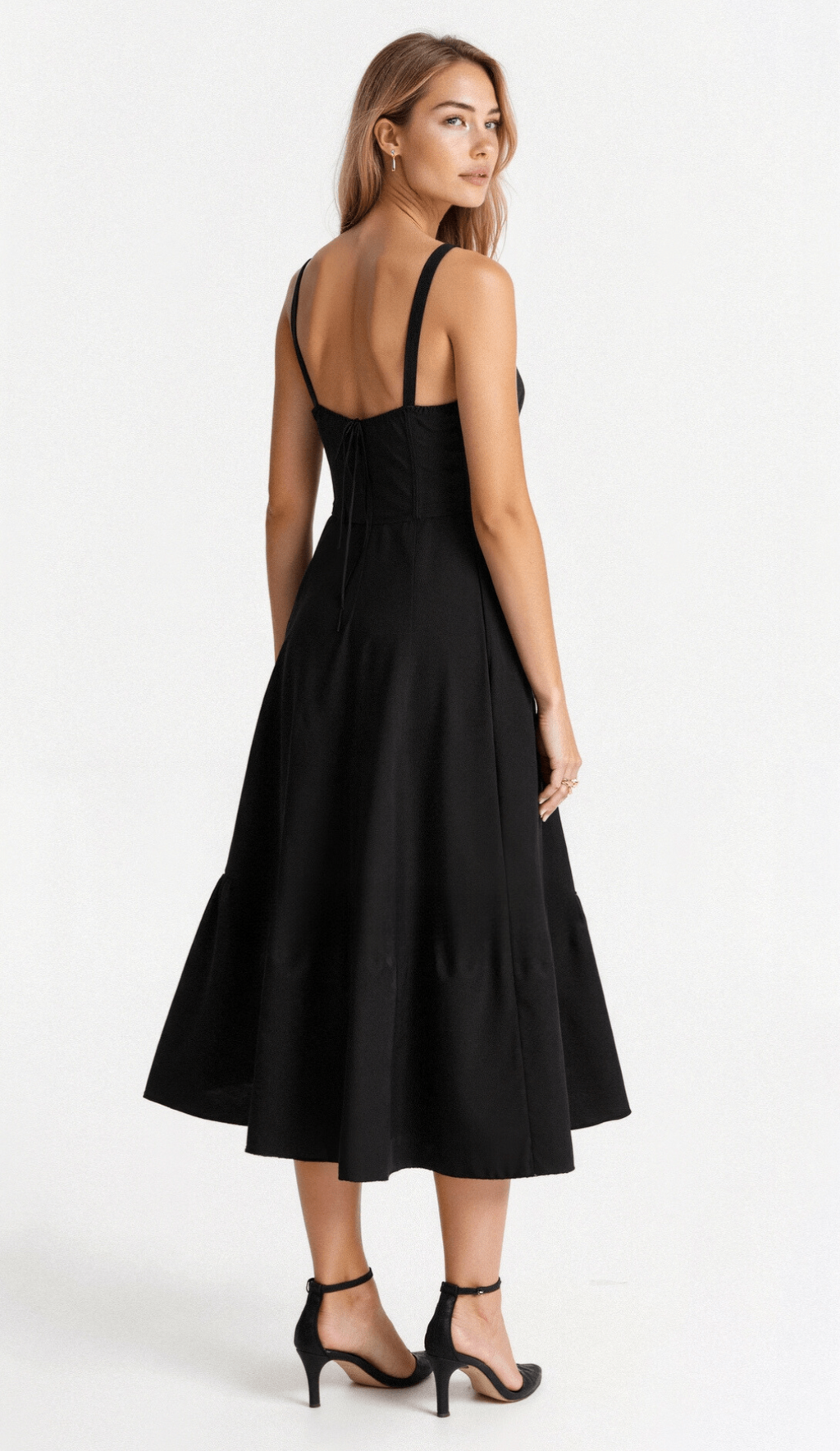 GR | Blumen Kleid für Frauen Midi