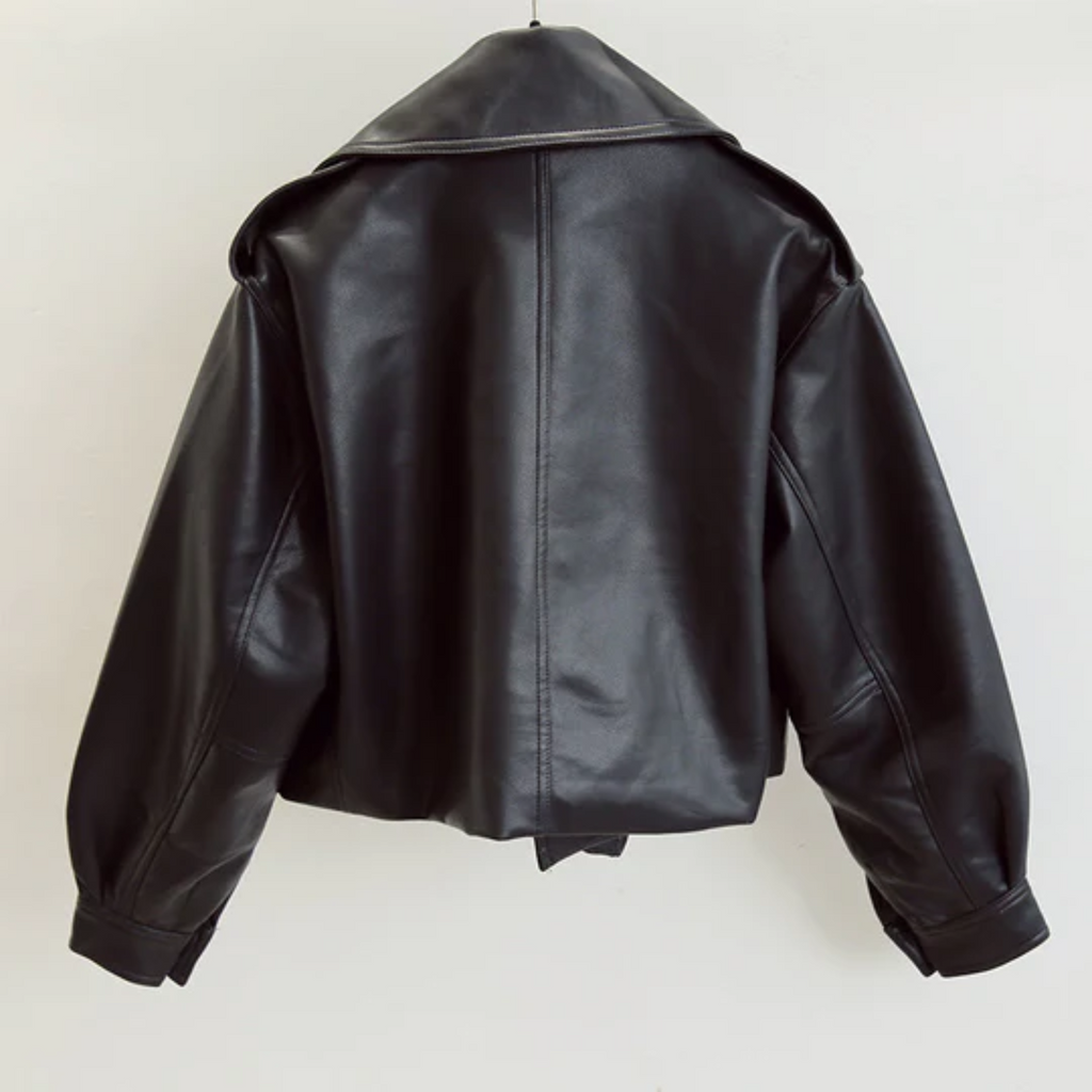 GR | Short Women's Jacket A Casual Leather Jacket For Women