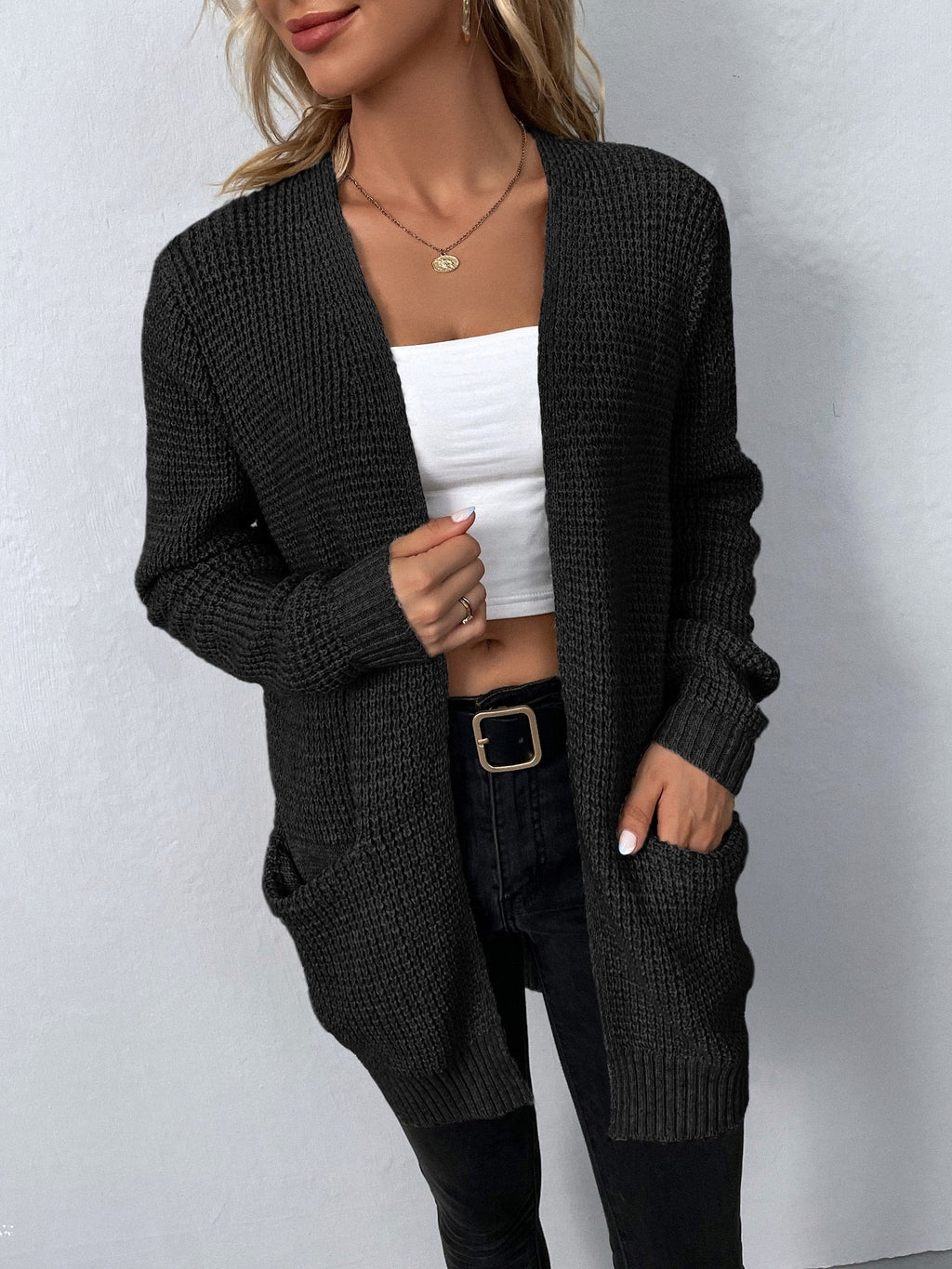 GR | Warme Strickjacke Für Frauen