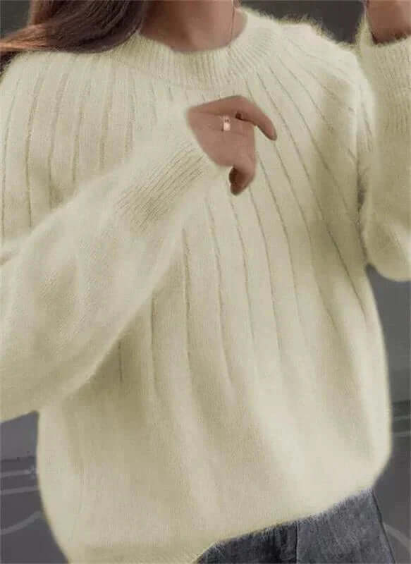 GR | Cozy ribbed knit sweater