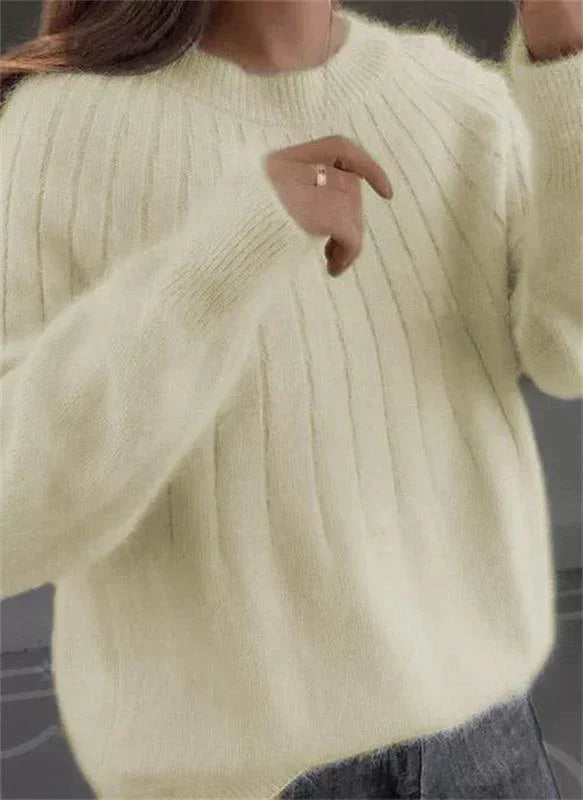 GR | Weicher Kaschmir-Strickpullover