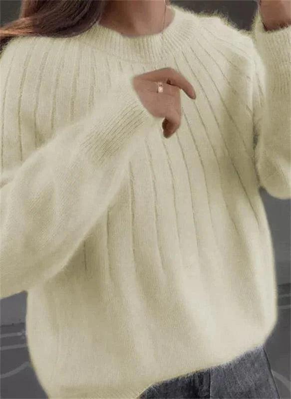 GR | Soft cashmere knit sweater for women - Warm and luxurious
