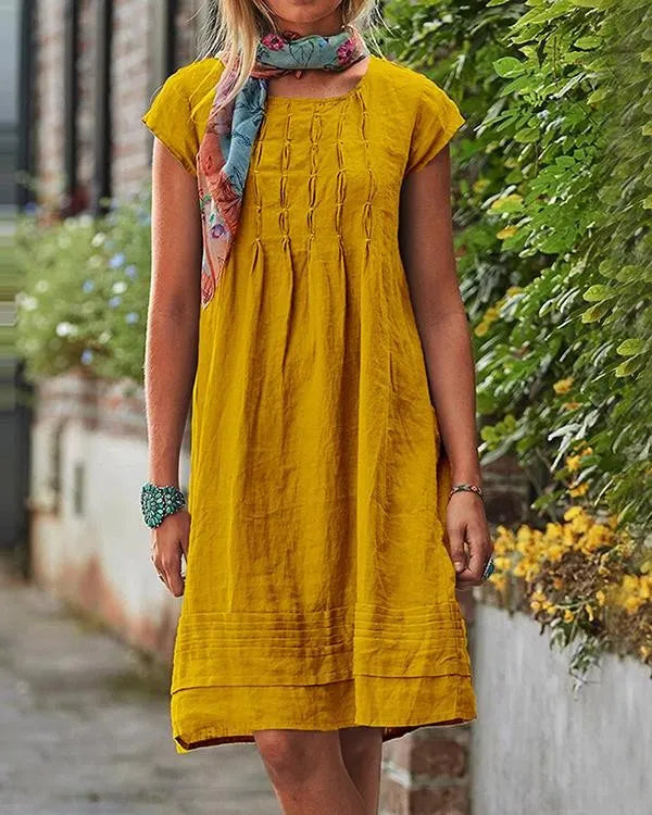 GR | Vintage and casual women's dresses made of sturdy linen