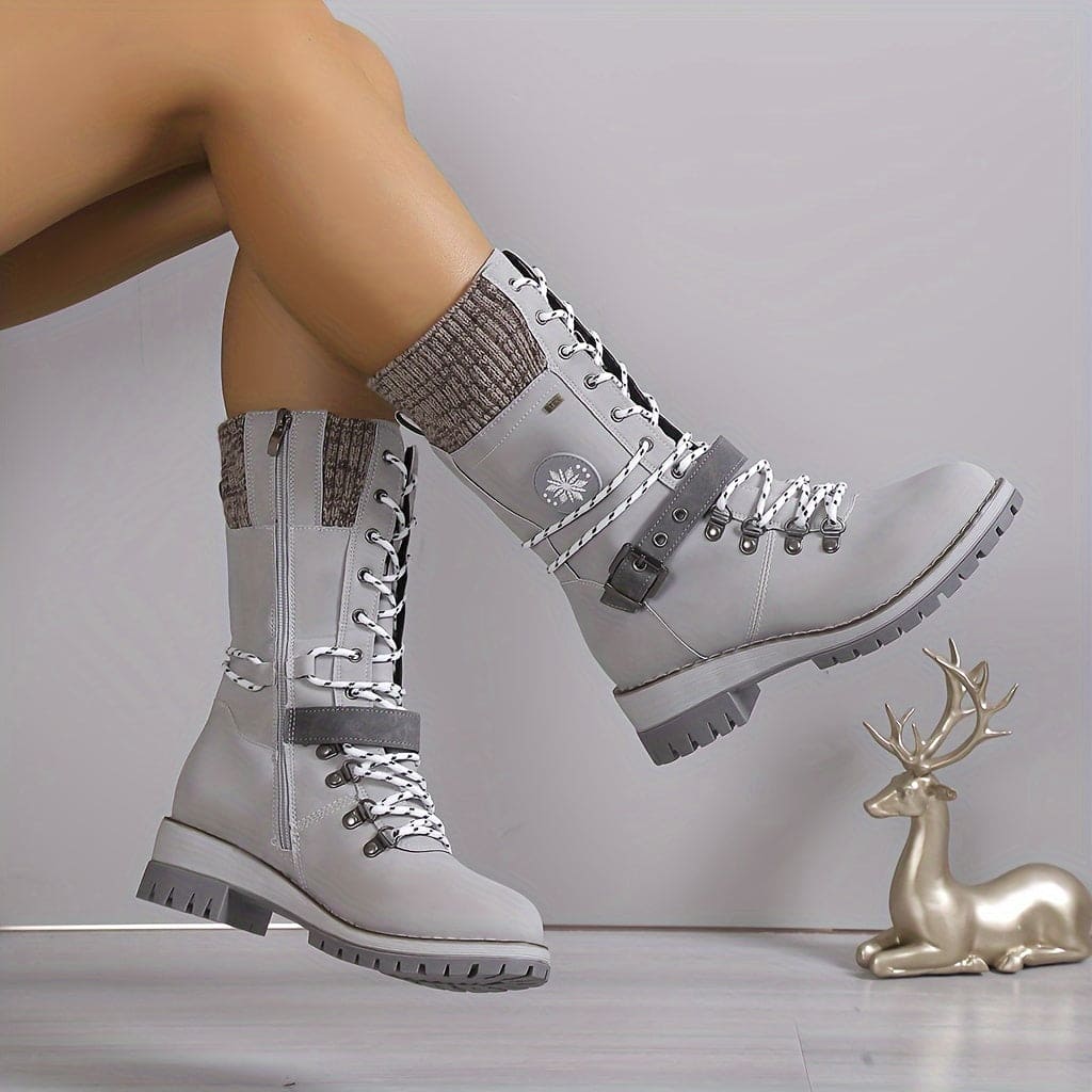 GR - Elegant knitted thermal boots