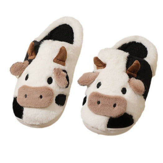 GR | Cow slippers for women