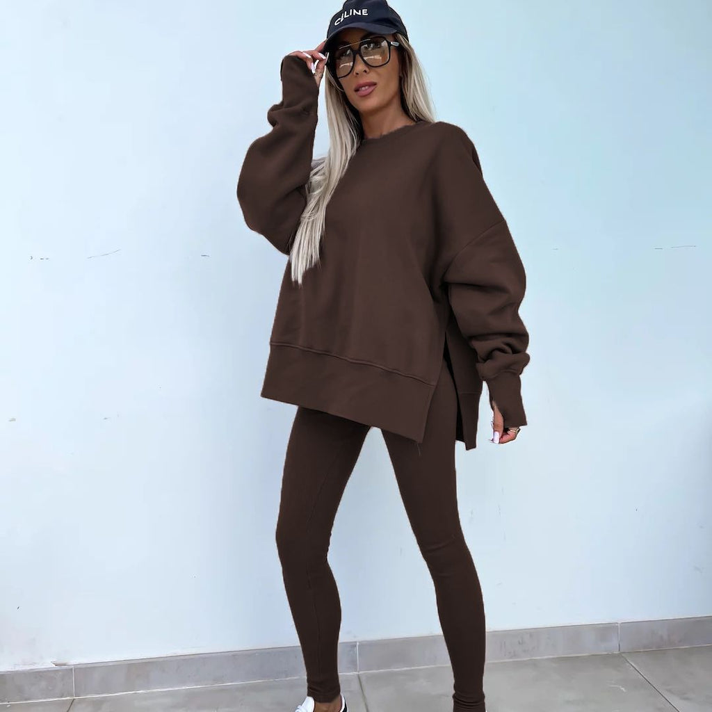 GR | Cozy oversized sweatshirt and leggings set