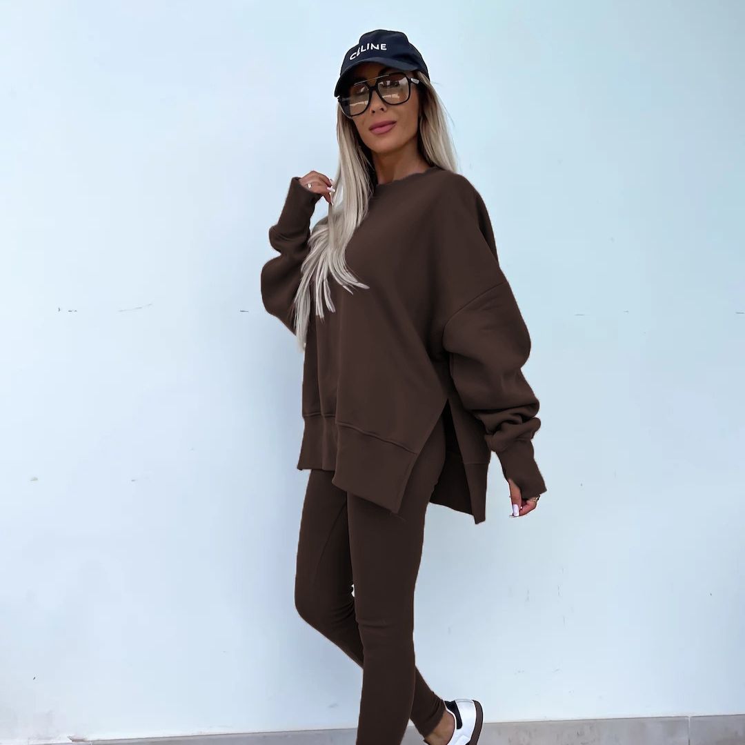 GR | Cozy oversized sweatshirt and leggings set