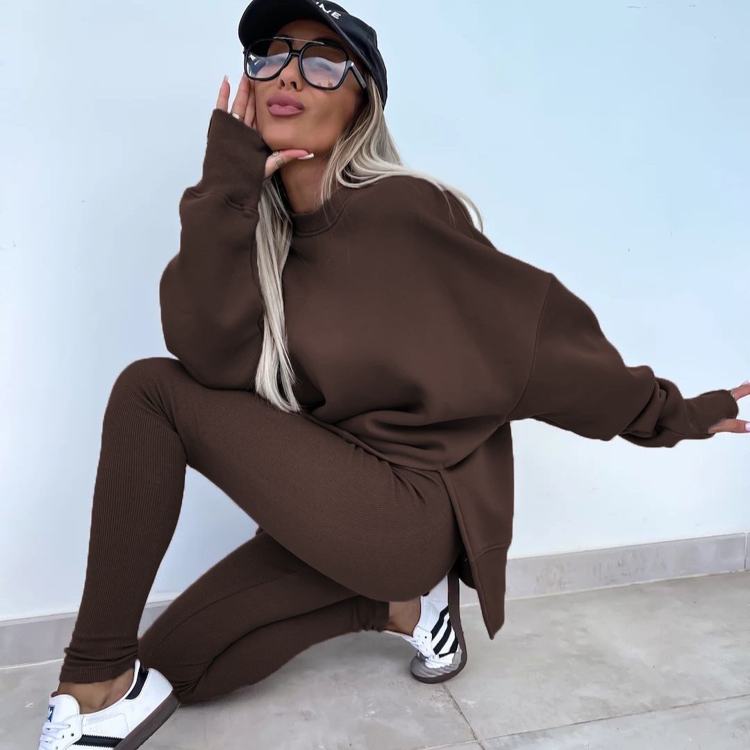 GR | Cozy oversized sweatshirt and leggings set