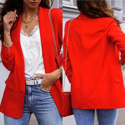 GR | Stylish women's blazers with single button closure, ideal for work