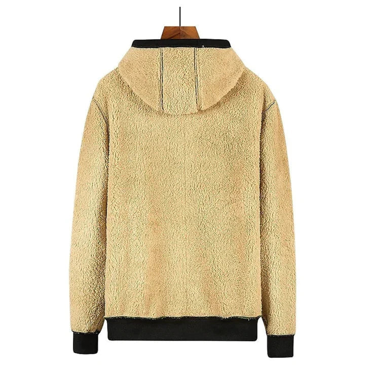 GR | Fleece-lined zip hoodie