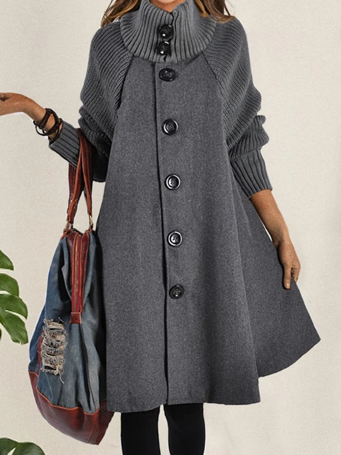 GR - Long coat in plus size