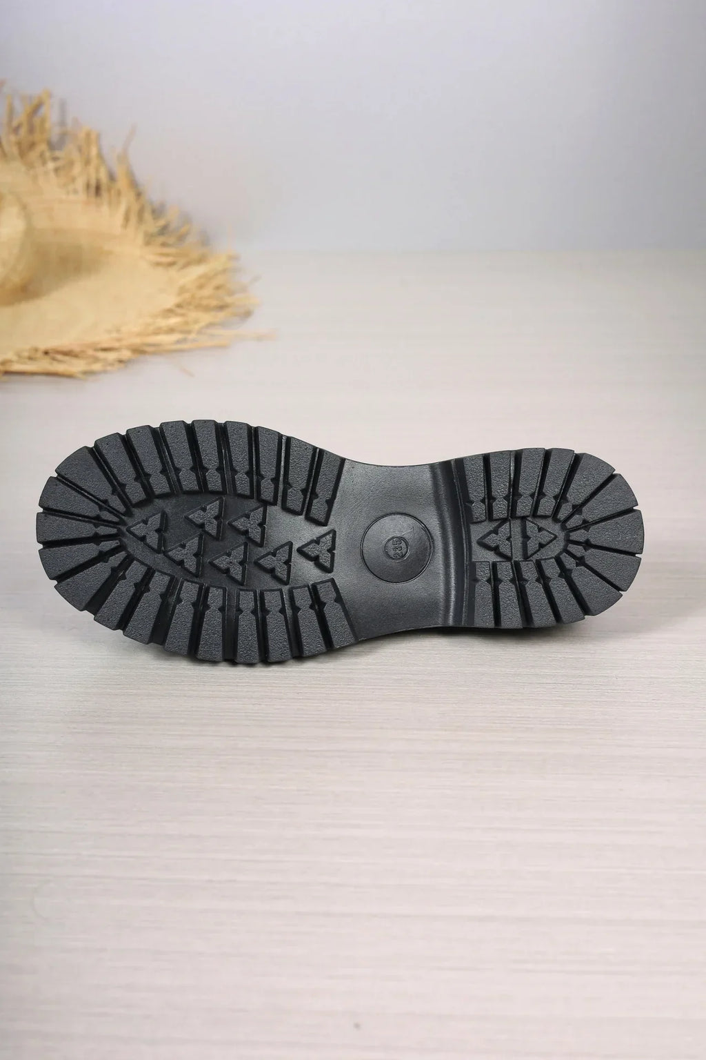GR | Black platform moccasins 