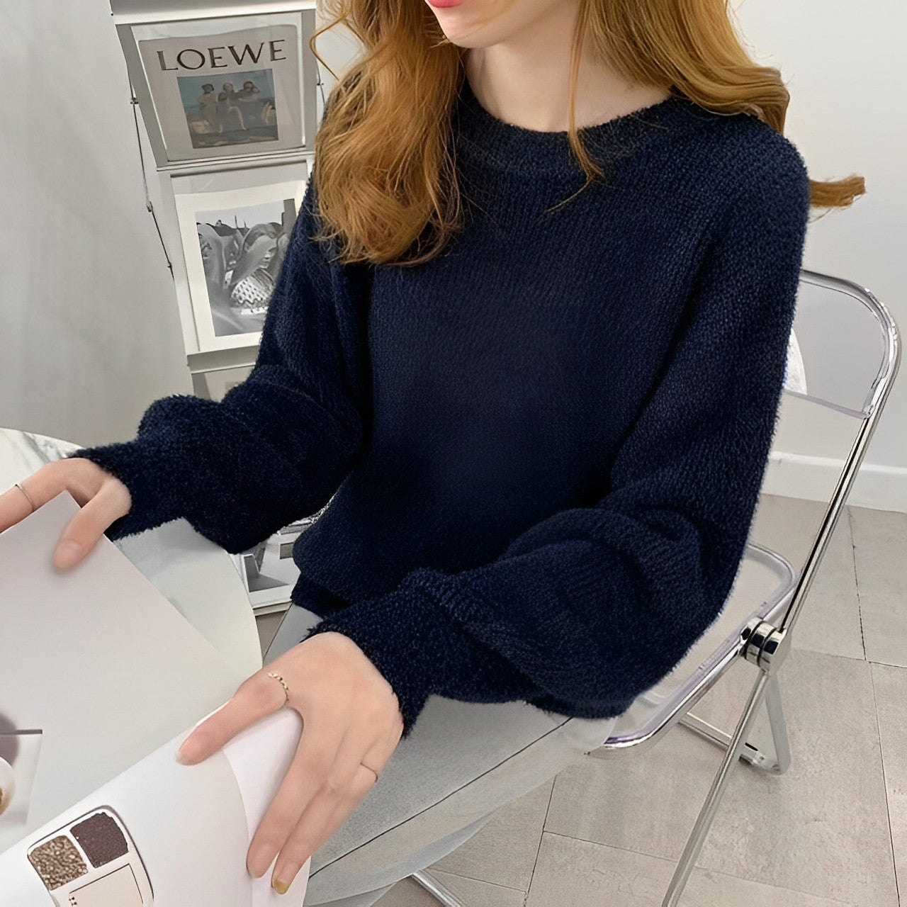 GR | Eleganter Kaschmir|Strickpullover