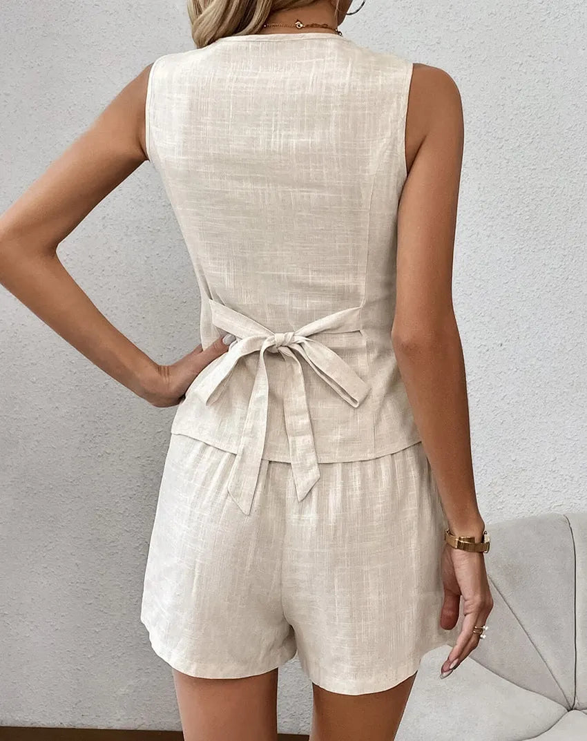 GR | Boho Casual Shorts Set