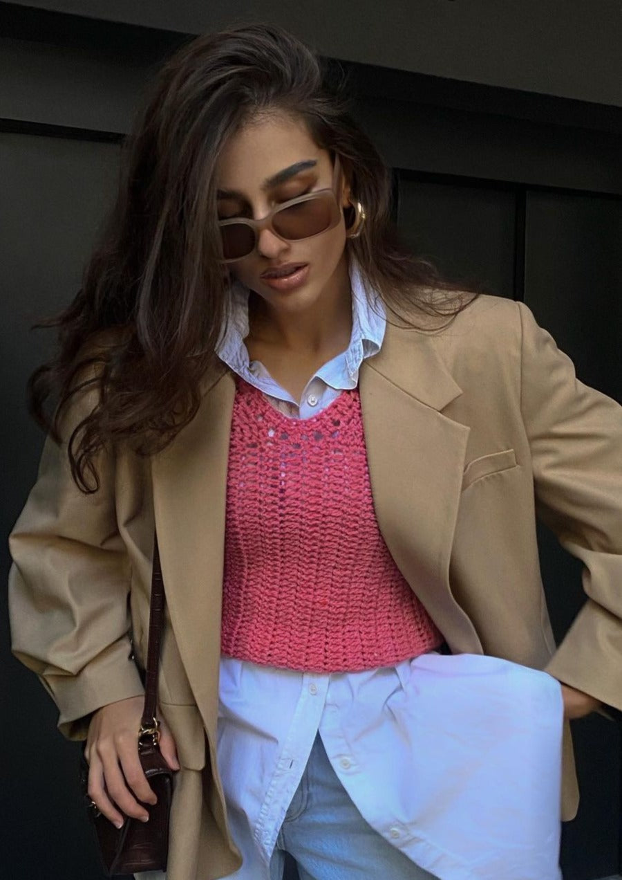 GR | with square-round frame and modern style For women