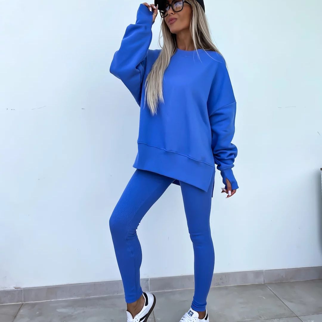 GR | Cozy oversized sweatshirt and leggings set