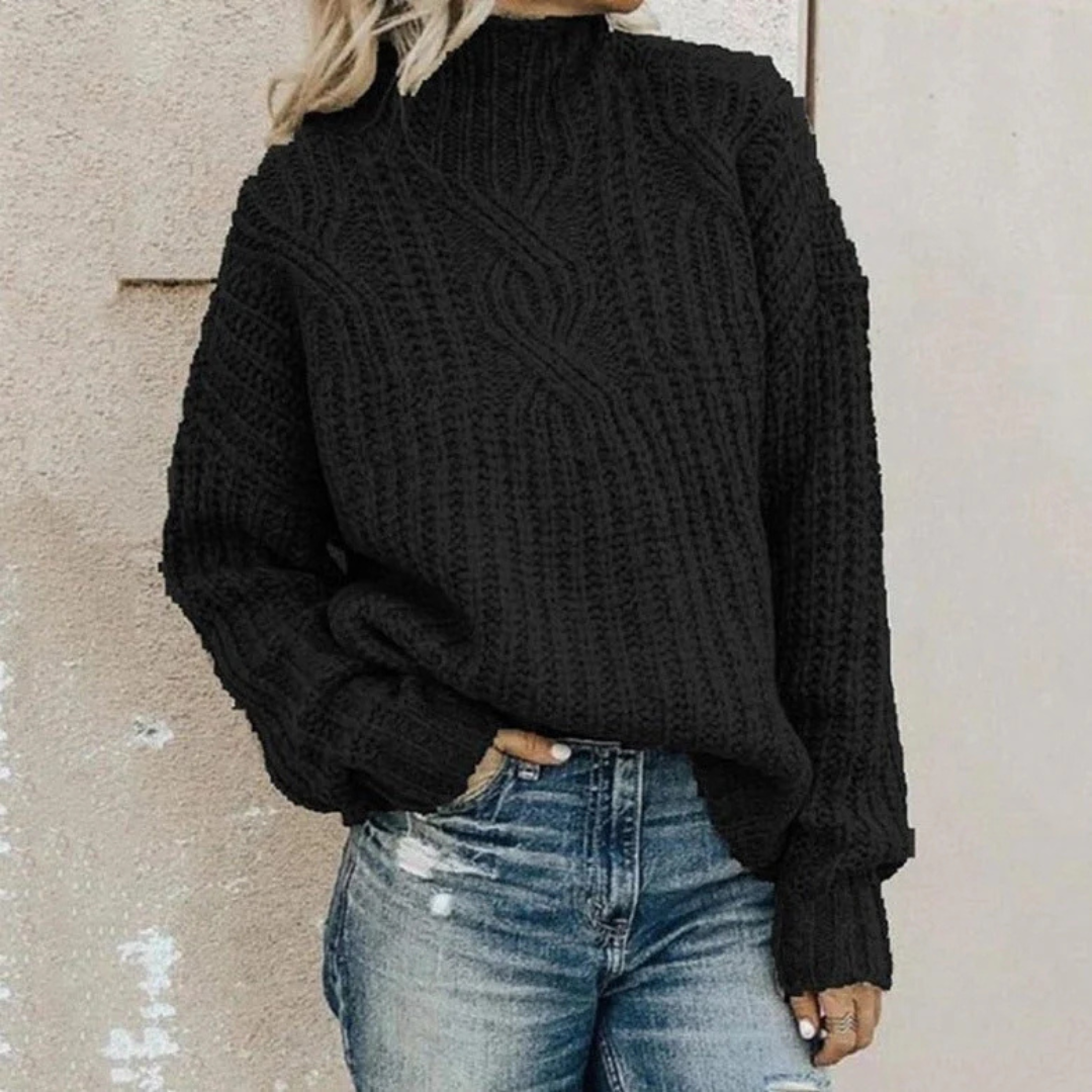 GR | modischer Rollkragenpullover für Frauen