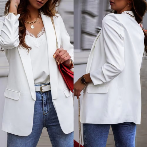 GR | Stylish women's blazers with single button closure, ideal for work