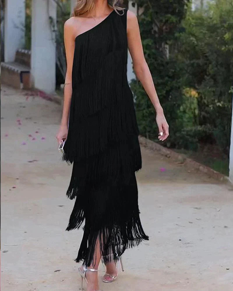 Vienna™ - Dress with tassels 