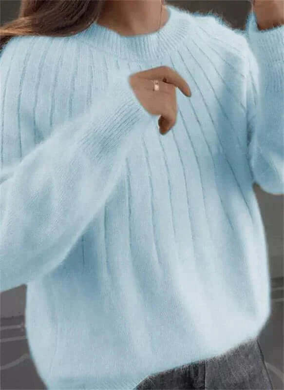 GR | Cozy ribbed knit sweater