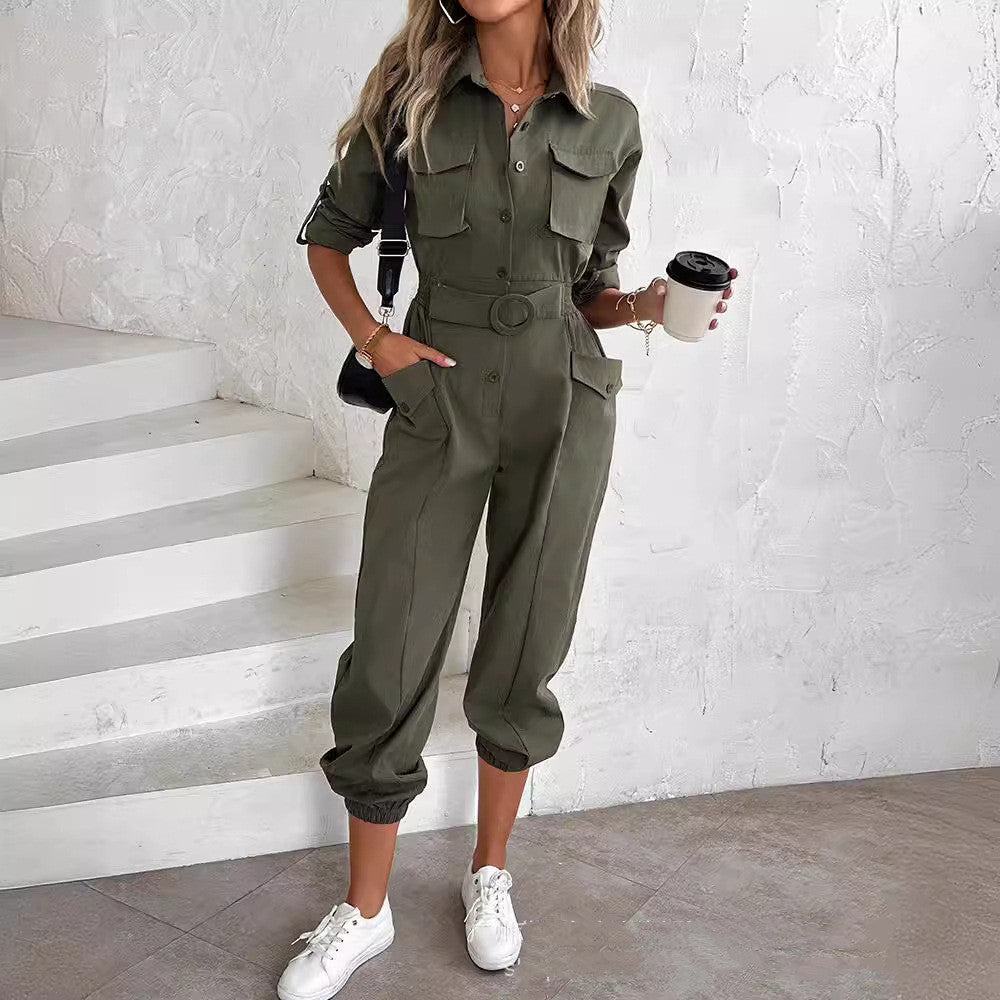 GR Cargo Waist Jumpsuit for Women